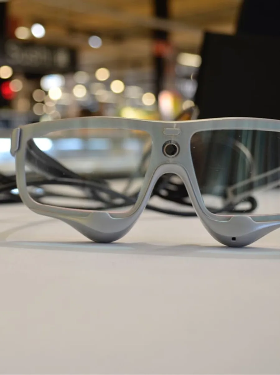 Gafas de neuromarketing en tienda